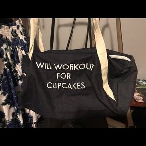 Will workout for cupcakes bag
